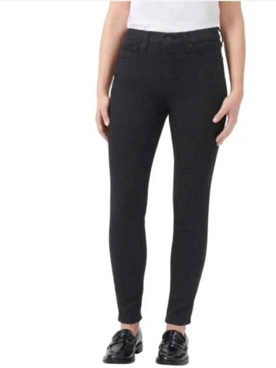 Kirkland Signature Denim - Kirkland Women's Size 8 Black High Rise Skinny Fit Jeans NWT